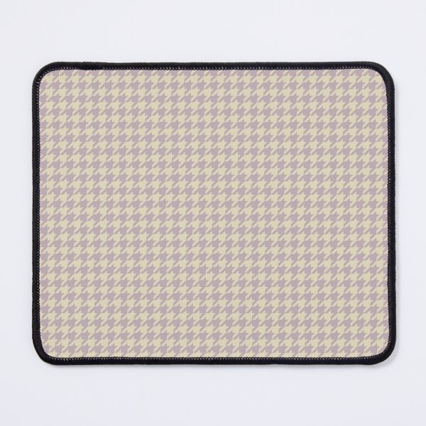 Item preview, Light pink and ivory white houndstooth designed and sold by Karf  ..