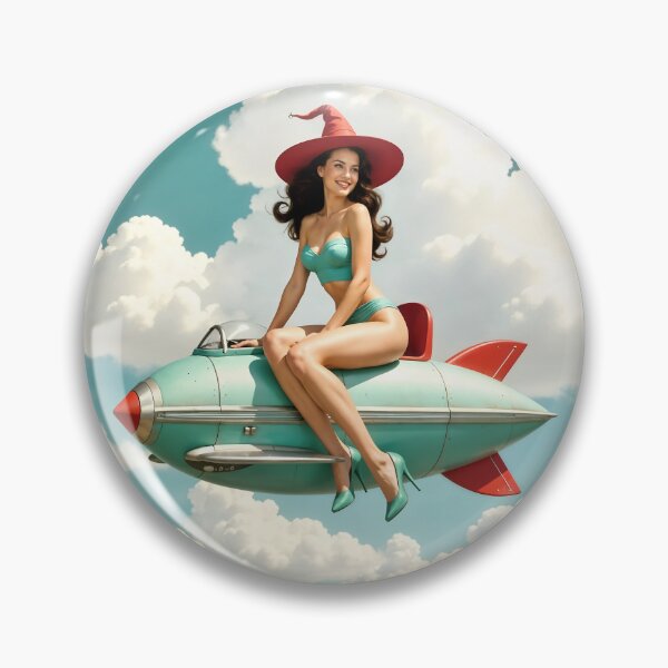 Item preview, Pin up witch Charlotte designed and sold by NEOCHRONOS.