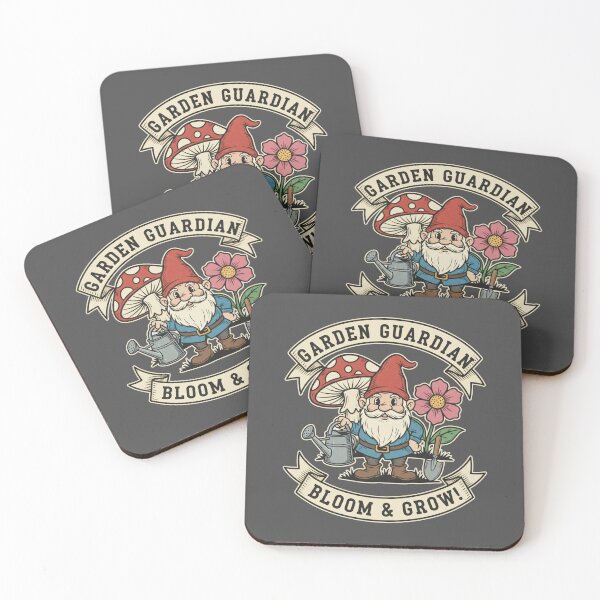 Item preview, Garden Guardian Bloom & Grow - Vintage Gnome Gardener Art designed and sold by AwesomeBeyondLimits.