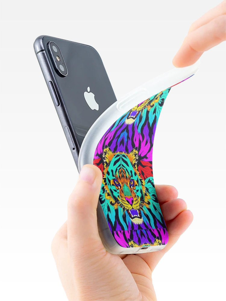 Thumbnail 4 of 5, iPhone Case, Tiger pattern 2 designed and sold by RivehArt.