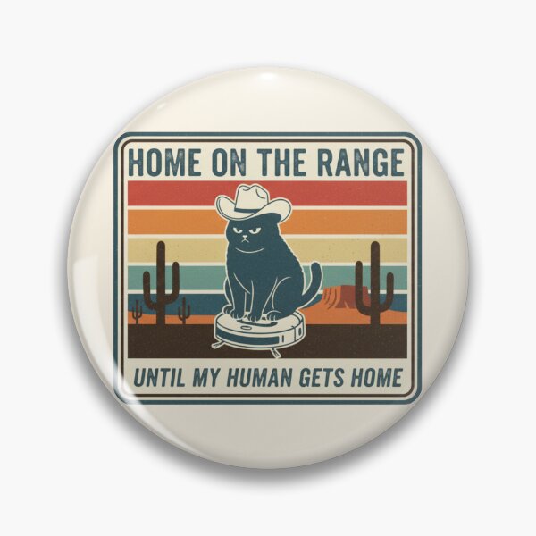 Item preview, Funny Cowboy Cat Riding Robot Vacuum Retro Western Shirt designed and sold by EzZtudio.