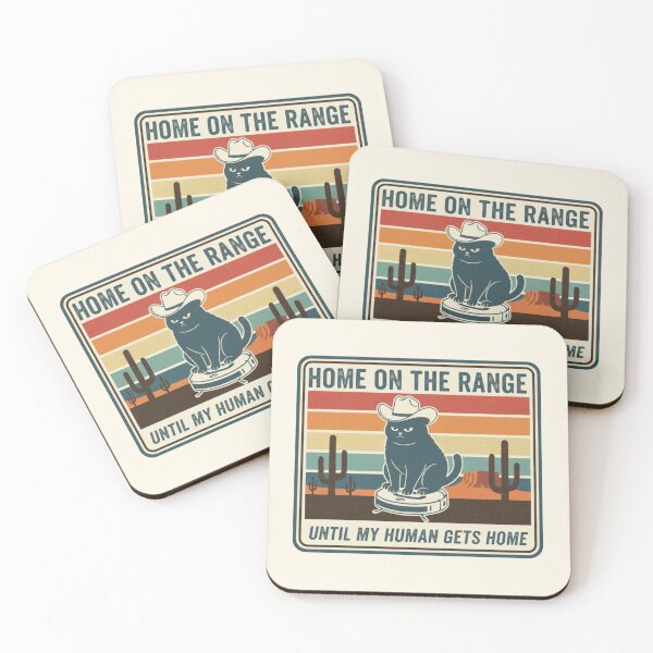 Item preview, Funny Cowboy Cat Riding Robot Vacuum Retro Western Shirt designed and sold by EzZtudio.