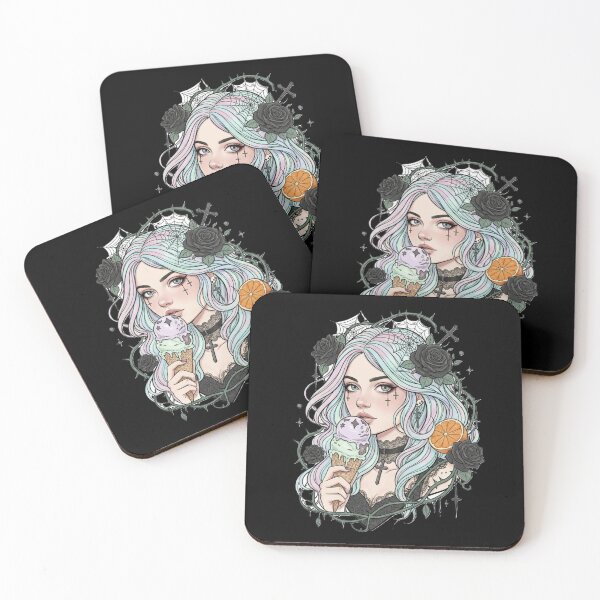 Item preview, Copy of Crystallized Orange Cake Gothic Girl designed and sold by Ecosetereos.