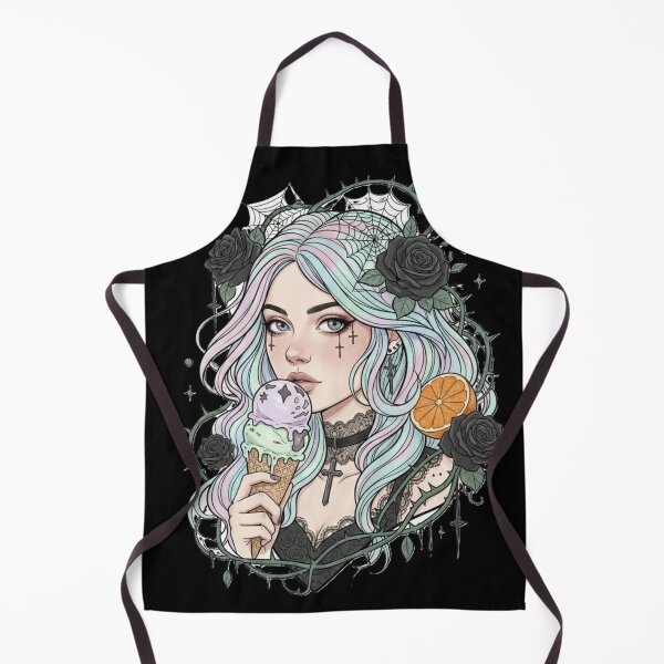 Item preview, Copy of Crystallized Orange Cake Gothic Girl designed and sold by Ecosetereos.