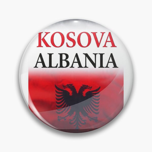 Item preview, Kosova Albania Unity – Double-Headed Eagle Flag Design designed and sold by kimkosovo.