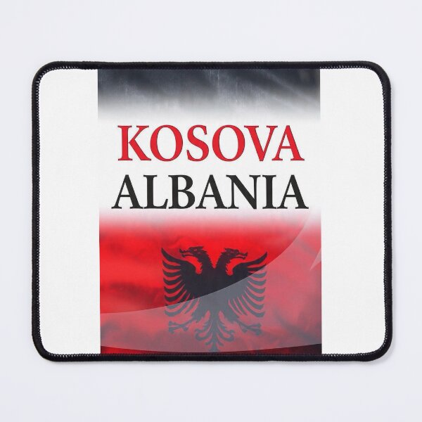 Item preview, Kosova Albania Unity – Double-Headed Eagle Flag Design designed and sold by kimkosovo.