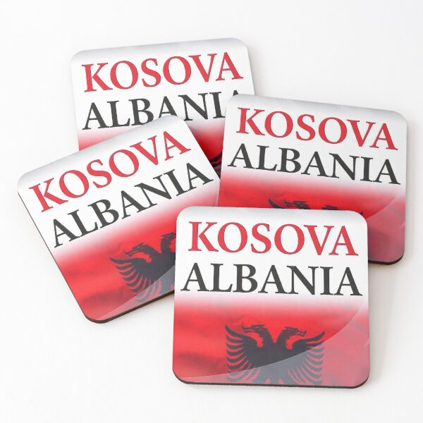 Item preview, Kosova Albania Unity – Double-Headed Eagle Flag Design designed and sold by kimkosovo.