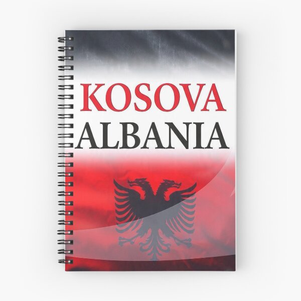 Item preview, Kosova Albania Unity – Double-Headed Eagle Flag Design designed and sold by kimkosovo.