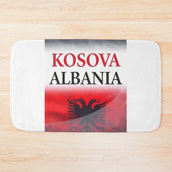 Item preview, Kosova Albania Unity – Double-Headed Eagle Flag Design designed and sold by kimkosovo.