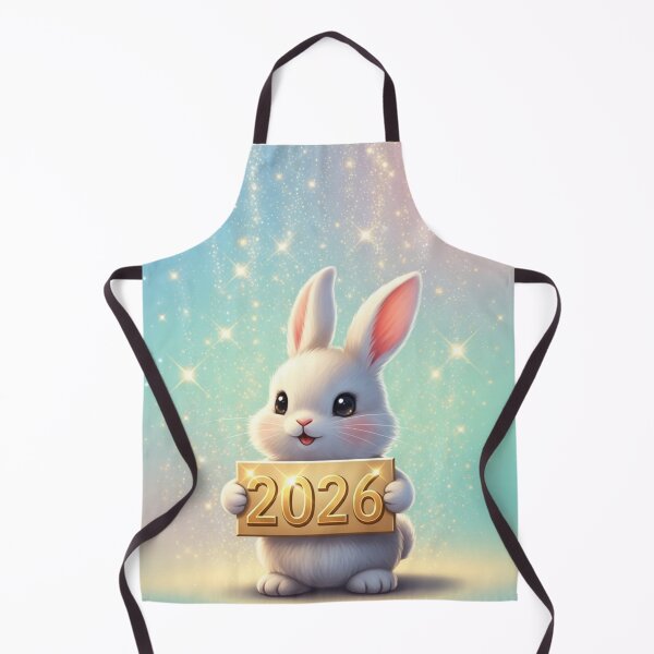 Item preview, Bunny Wishing Prosperity 2026 designed and sold by PetJoyPrintsCO.