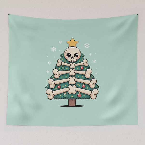 Item preview, Radiology Christmas Skeleton Tree designed and sold by Prints-by-Olaf.