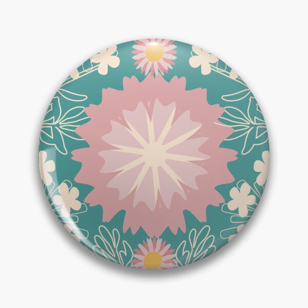Item preview, Pretty floral repeat pattern designed and sold by KateKeoganDesign.