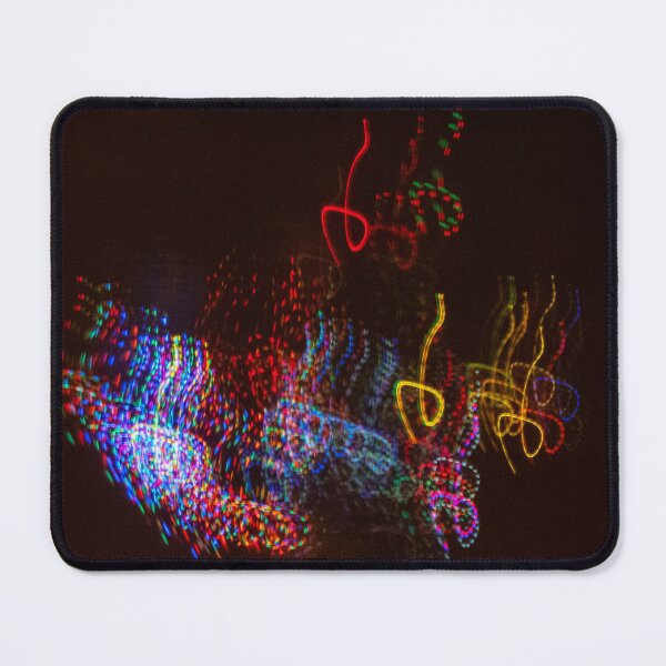 Item preview, Outdoor Christmas Lights Shot with Intentional Camera Movement designed and sold by Gerda Grice Photography.