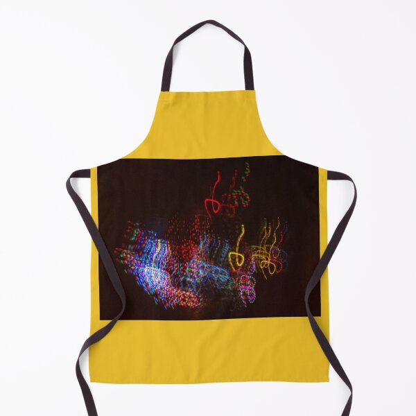 Item preview, Outdoor Christmas Lights Shot with Intentional Camera Movement designed and sold by Gerda Grice Photography.