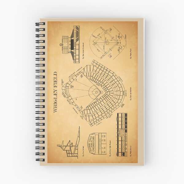 Item preview, Wrigley Field (Aged Parchment) designed and sold by BGALAXY.