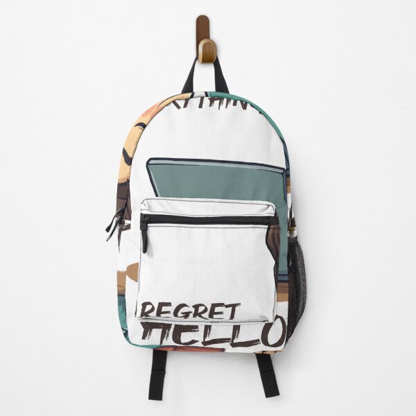 Item preview, I Regret Everything Hello World Programmer T-Shirt – Funny Coding Cartoon Tee for Developers designed and sold by Design-Pro-21.