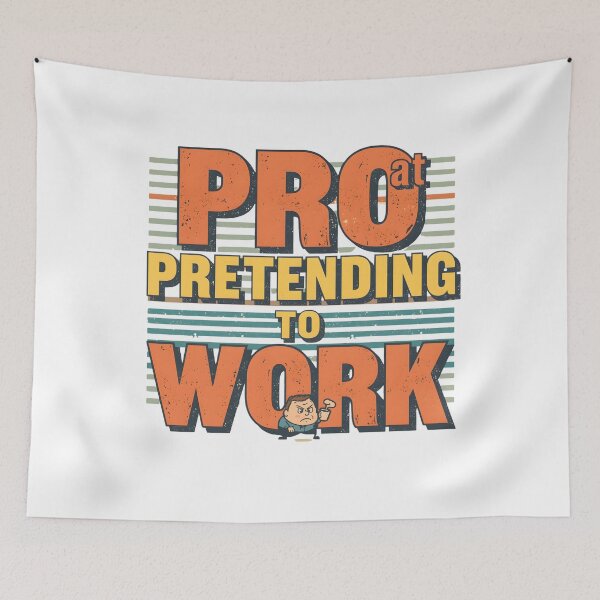 Item preview, Pro at Pretending to Work – Funny Work Humor Shirt designed and sold by MAEshopstore.