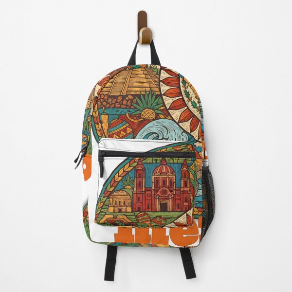 Item preview, México Emblem: A Cultural Mosaic in Full Color designed and sold by ForeverPrintsOK.