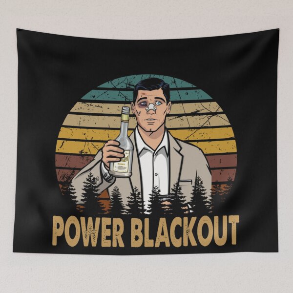 Item preview, Power Blackout Vintage Art Archer TV Sitcom  designed and sold by rishiroberson3.