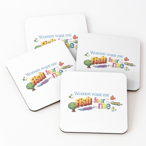 Item preview, Las mujeres me desean. Arte con palabras. Pesca en Wii Play. designed and sold by maura41.
