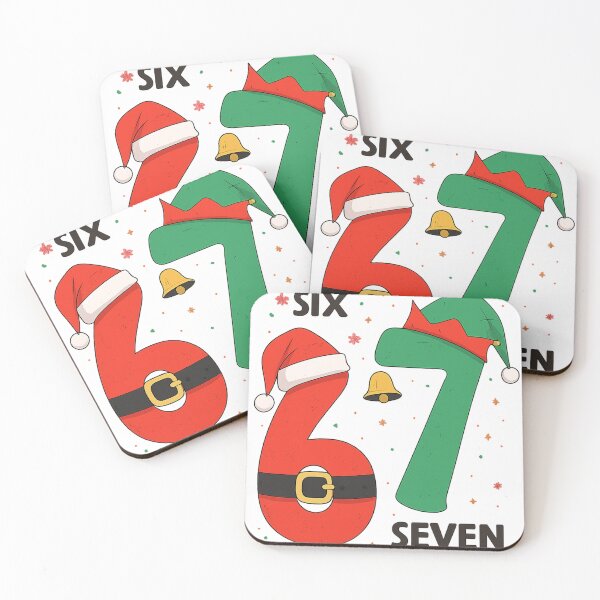 Item preview, Festive Numbers 6 & 7 – Christmas Style designed and sold by Mjshow96.