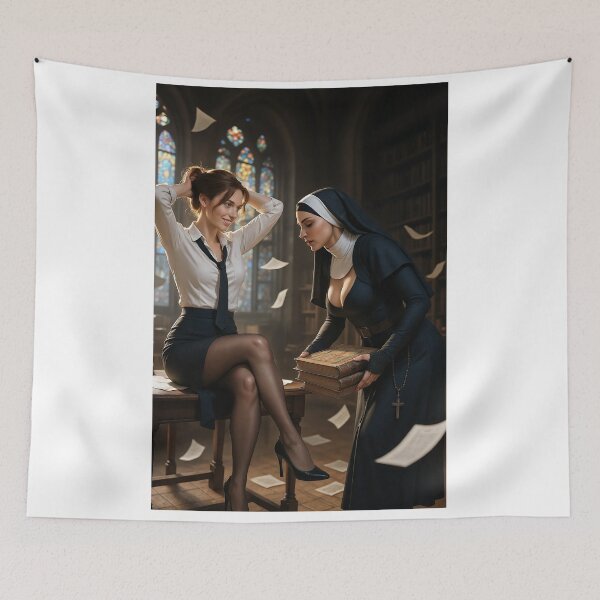 Item preview, Teacher x nun   designed and sold by CathryneDelamort.