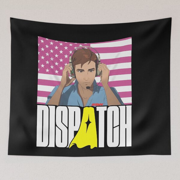 Item preview, Robert Robertson Dispatch Game Pink Flag designed and sold by gitaviroza.