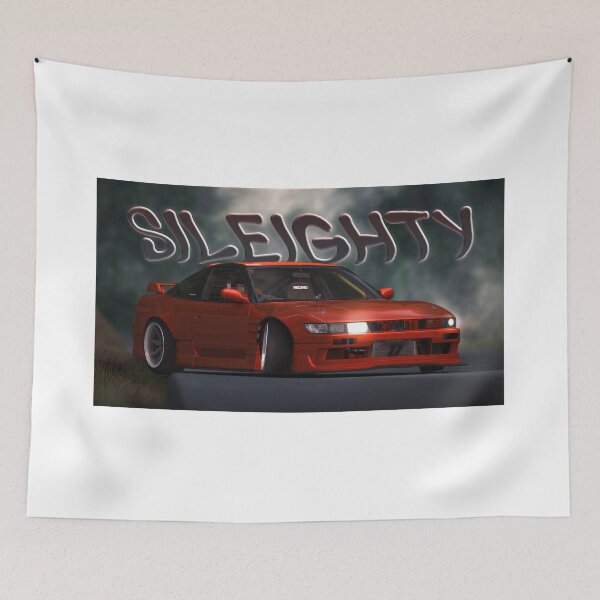 Aperçu de l'œuvre Nissan Silvia SilEighty Touge Drift créée et vendue par acworks.