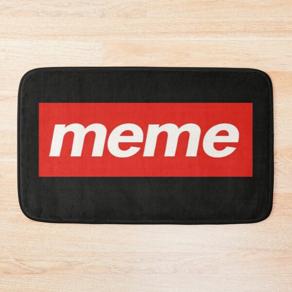 Item preview, Meme Logo Parody – Bold Red Box Design Inspired by Internet Culture & Viral Humor designed and sold by Bright Nest Studio.