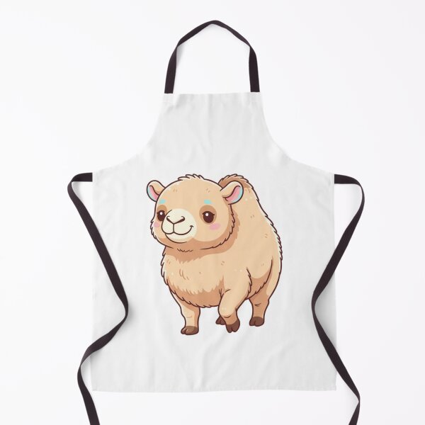 Item preview, Cyber-Cute Baby Camel Walk: Fluffy Flat Art Design designed and sold by zdzdesigner.