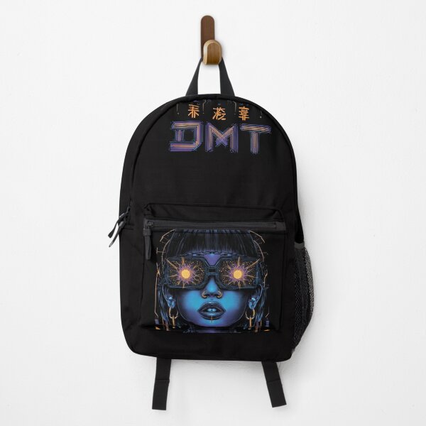 Item preview, Cyberpunk DMT Girl – Neon Psychedelic Portrait designed and sold by DarkSpaceVibes.