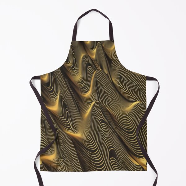 Item preview, logo,picture,illustration,fabric,graffiti graphic gold color,a remarkable golden city generative line art image,using thick vector lines to create clear contour lines. designed and sold by gulka8.