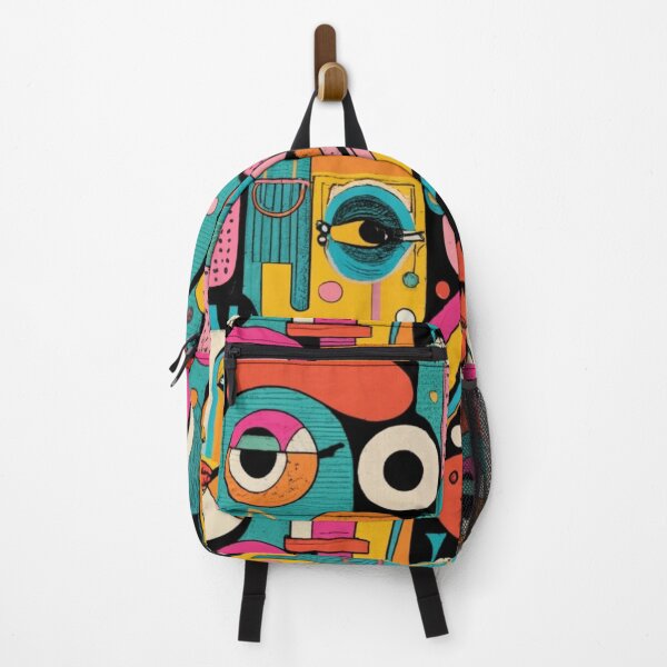 Item preview, logo, picture, illustration, fabric, multicolor graffiti graphics, colorful pattern with rainbow of doodles, in the style of postmodern designed and sold by gulka8.