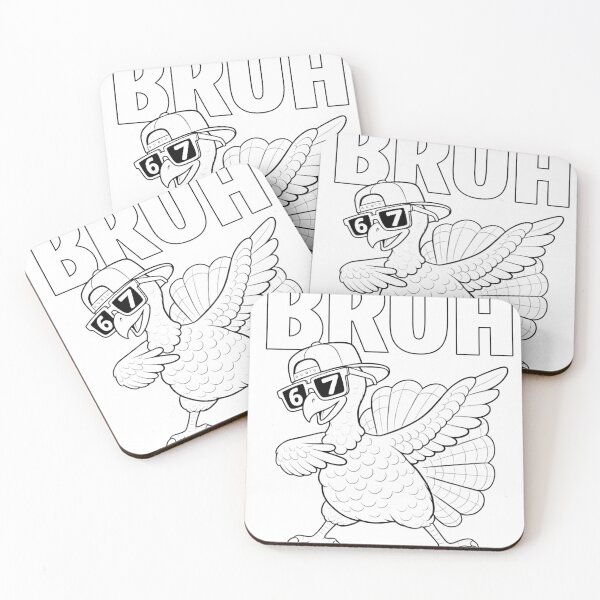 Item preview, Funny Bruh Turkey Meme – Thanksgiving Design designed and sold by Affiliora.