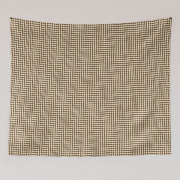 Item preview, Brown and ivory white houndstooth designed and sold by Karf  ..
