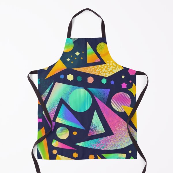 Item preview, logo, picture, illustration, fabric, multicolor graffiti graphics, nice, colorful geometric pattern, holofoil, shiny, shiny, made of glass, black, gold, gilded, designed and sold by gulka8.