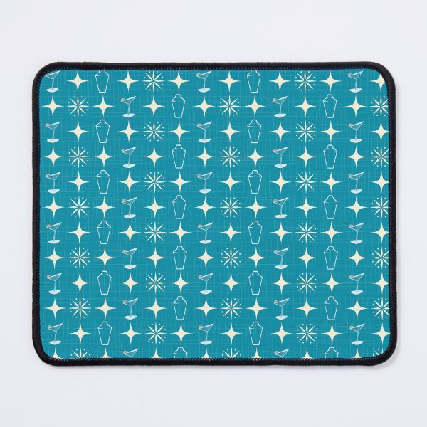 Item preview, Retro Turquoise Atomic Starburst Cocktails And Mixers designed and sold by RetroMaggie.