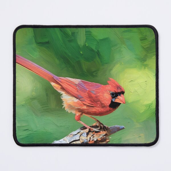 Item preview, Painting of Red Cardinal designed and sold by tomorrowsart.