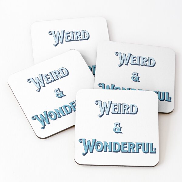 Item preview, Weird & Wonderful Slogan designed and sold by TLG_Designs.