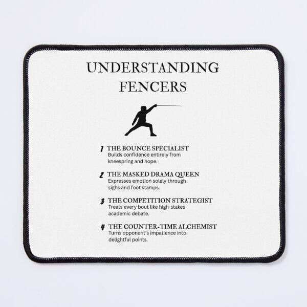 Item preview, Funny Fencer Tee – Clever Athlete Definitions designed and sold by PsyFlow35.