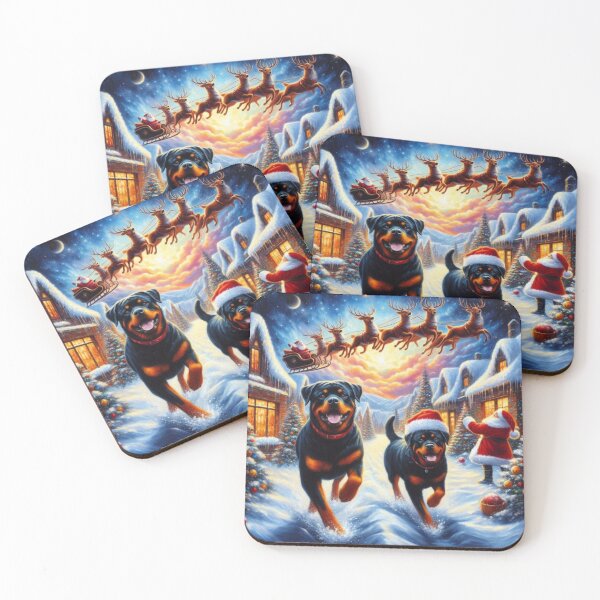 Item preview, Rottweiler Christmas Magic designed and sold by 123ks.