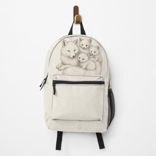 Item preview, Arctic Fox Family – Hand-Drawn Illustration designed and sold by TLG_Designs.