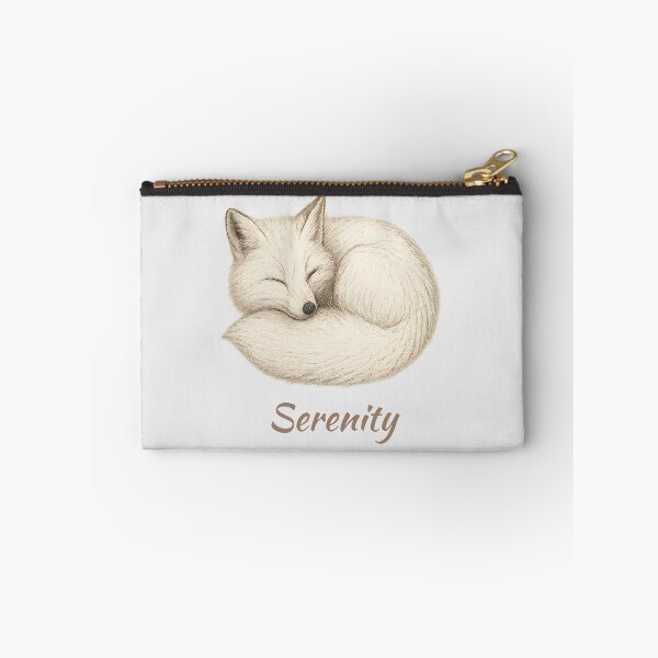 Item preview, Serenity Sleeping Fox – Peaceful Animal Illustration designed and sold by TLG_Designs.