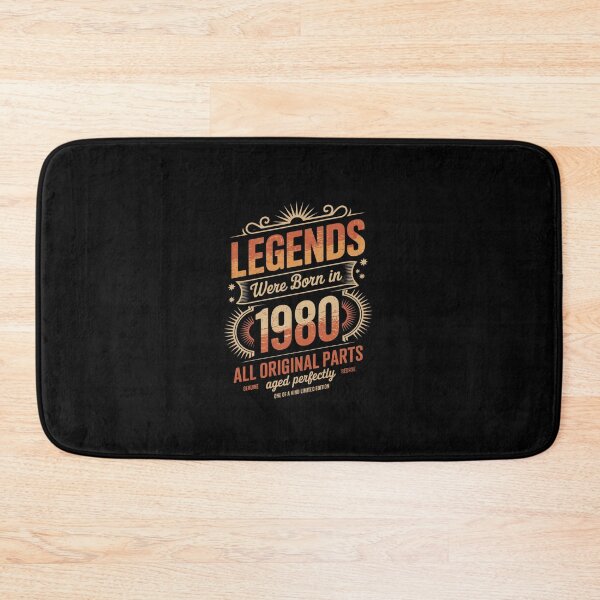 Item preview, Legends Born In 1980 45 Years Old  designed and sold by dainegilbert.