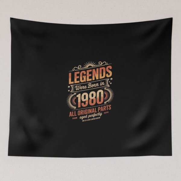 Item preview, Legends Born In 1980 45 Years Old  designed and sold by dainegilbert.