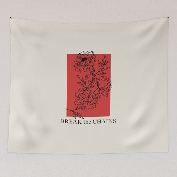 Item preview, Red Rising - Break the Chains (black haemanthus) designed and sold by BasicArtChick.