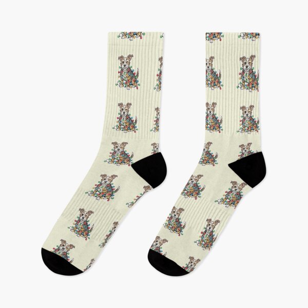Item preview, Santa's Little Yelper Funny Christmas Dog Design designed and sold by Bratak.