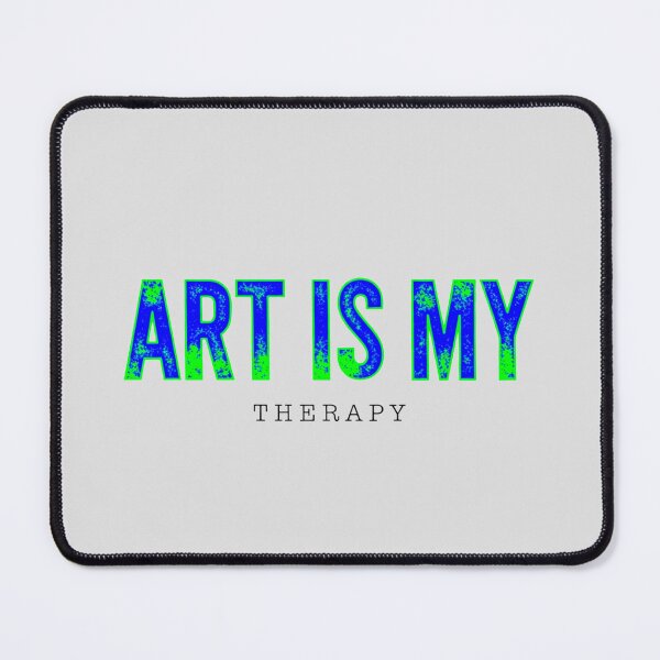 Item preview, Distressed Art is My Therapy Quote designed and sold by SholoStudio.