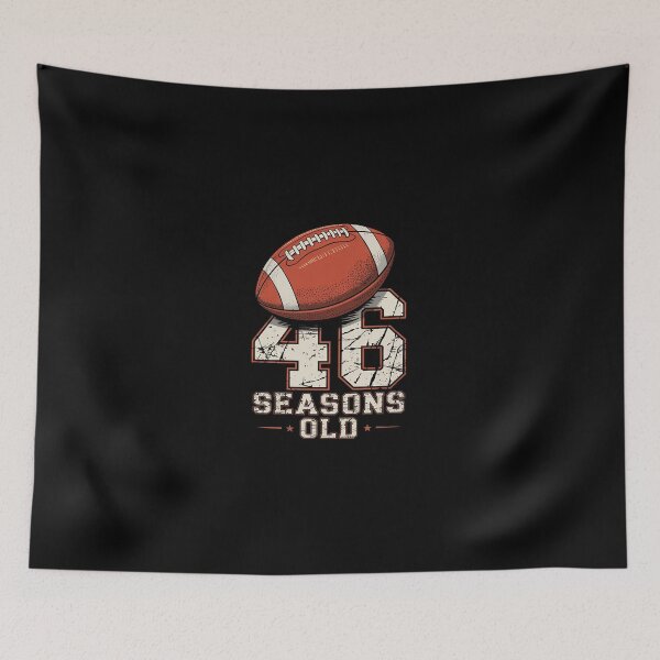 Item preview, 46 Years 46th Football Seasons Old  Football Birthday  designed and sold by dainegilbert.