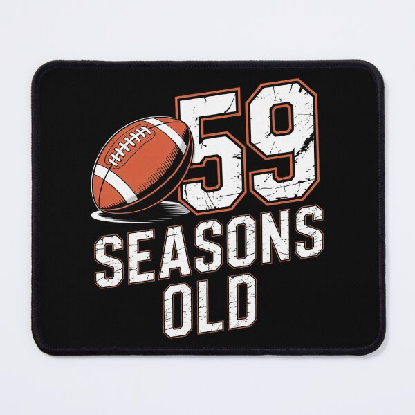 Item preview, 59 Years 59th Football Seasons Old Football Birthday  designed and sold by Belkisallen.